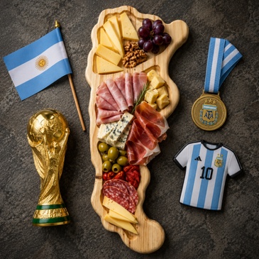 Tabla Picada Argentina País Tribu Matera
