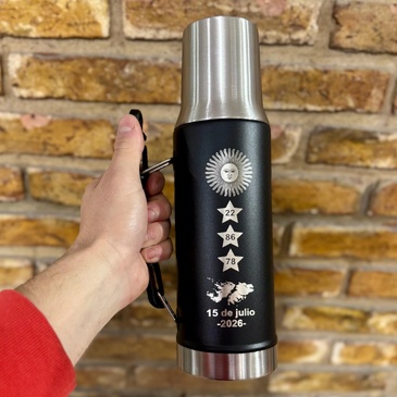 Termo System 1000ML Grabado - Tribu Matera