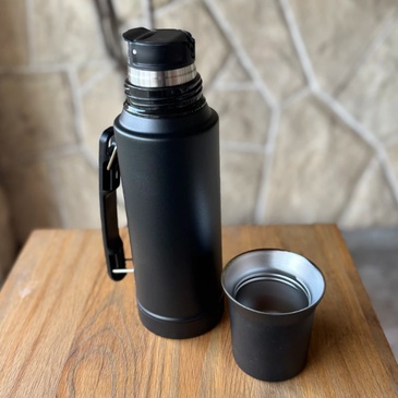 Termo System 1000ML Full Black - Tribu Matera