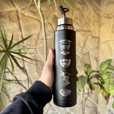 Mate Listo 2 en 1 Grabado 750ML - Tribu Matera
