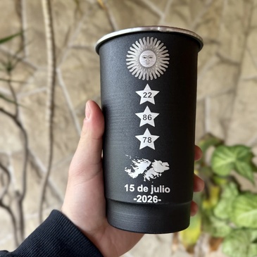Vaso Fernetero 1Litro Malvinas - Tribu Matera