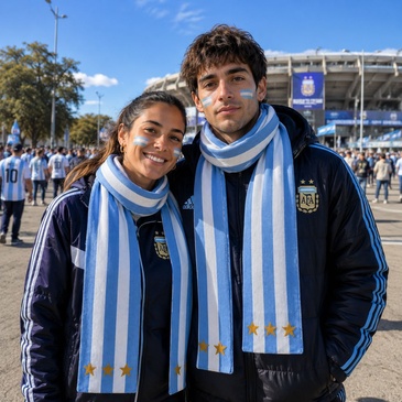 Bufanda Argentina Textil Osaka