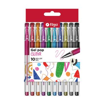 Roller Gel Pop x 10 Glitter  - Filgo