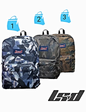 Mochila Camuflada 16 