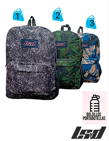 Mochila 17 pulgadas Print - Lsyd