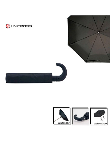 Paraguas Automatico Con Mango  - Unicross