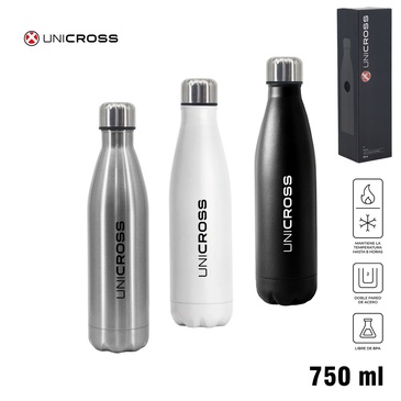 Botella Termica 750ML Unicross