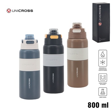 Botella Termica 800ML Unicross