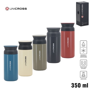 Venta por Mayor y Catalogo Termo 350ML Unicross