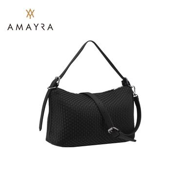 Cartera Con Textura Trenzada - Amayra 