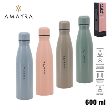 Botella Termica 600ML Amayra 