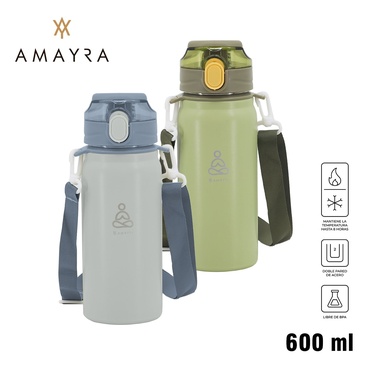 Botella Termica 600ML Amayra 