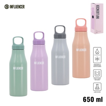 Botella Termica 650ML Influencer